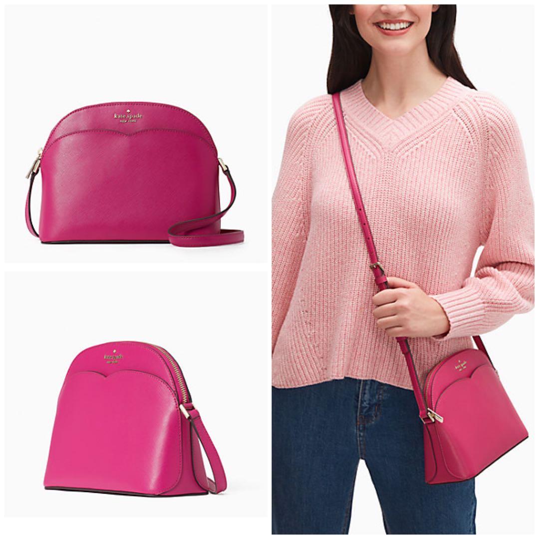 Fuschia kate deals spade purse
