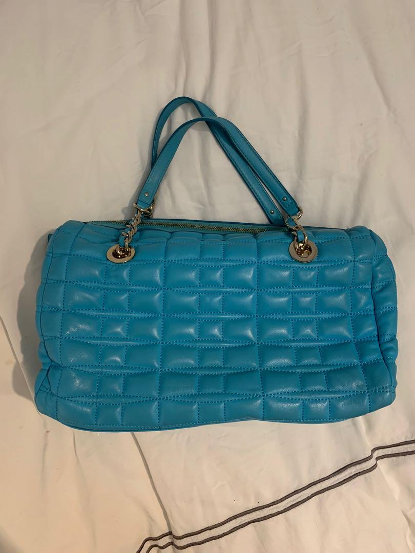 Kate spade blue quilted bag clearance