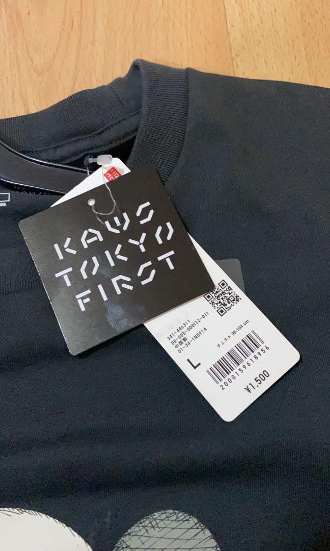 Kaws x Uniqlo Tokyo first tee, Men's Fashion, Tops & Sets, Tshirts