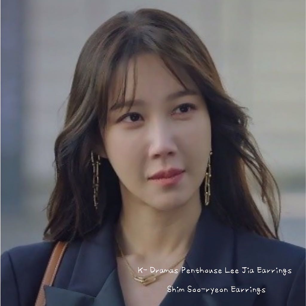 Korean drama online earrings