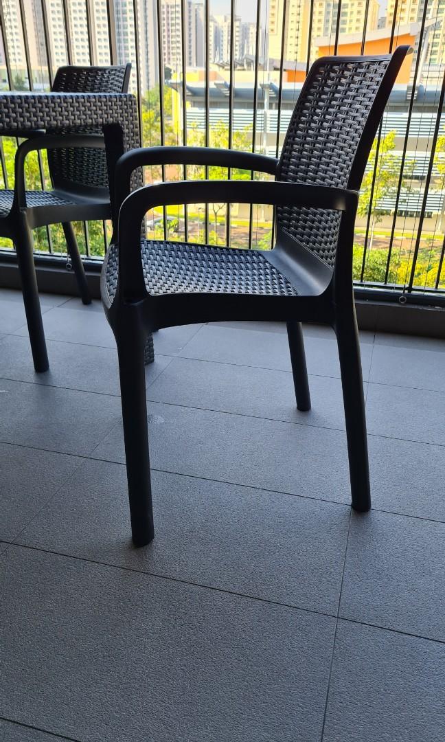 Keter Outdoor Dining Set 4 seater, Furniture & Home Living, Furniture