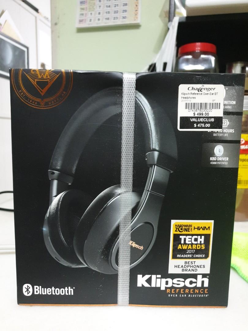 Klipsch Reference Over Ear Bluetooth Headphones Audio Headphones
