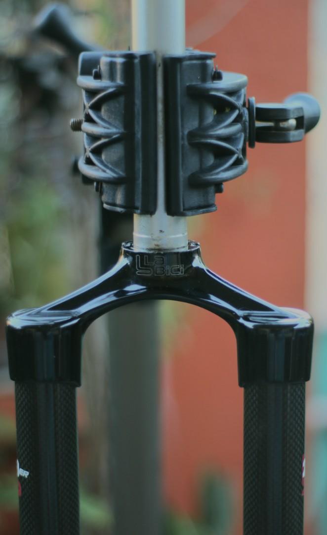 La bici tubular Alum CarbonRigid Fork