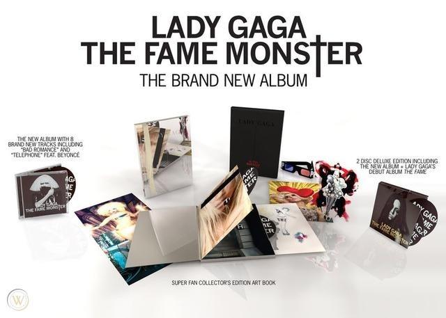 超激レアレディーガガ The fame monster 世界完全限定10000枚 超絕版