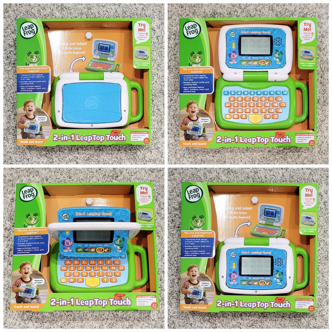 Leapfrog two in one leaptop touch on sale