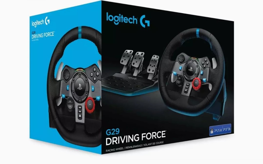 Logitech G29 Driving Force Racing Wheel, Computers & Tech, Parts