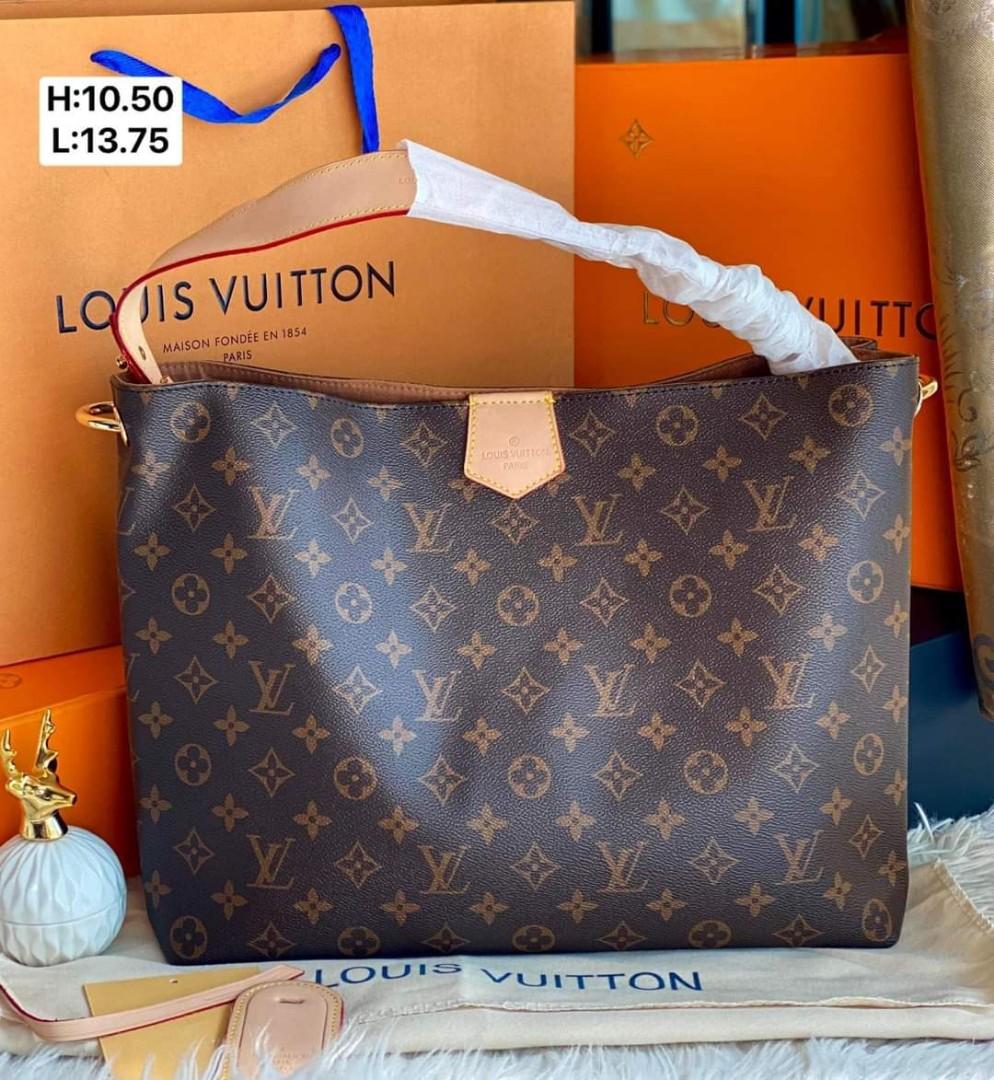 Louis Vuitton Graceful MM Damier Ebene, Luxury, Bags & Wallets on Carousell