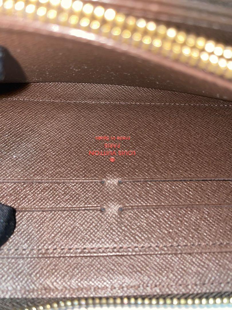Handbag Louis Vuitton Zippy Long Wallet Damier 122040145