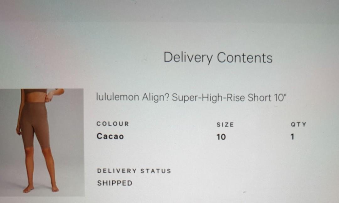 lululemon Align™ High-Rise Short 6, Cacao