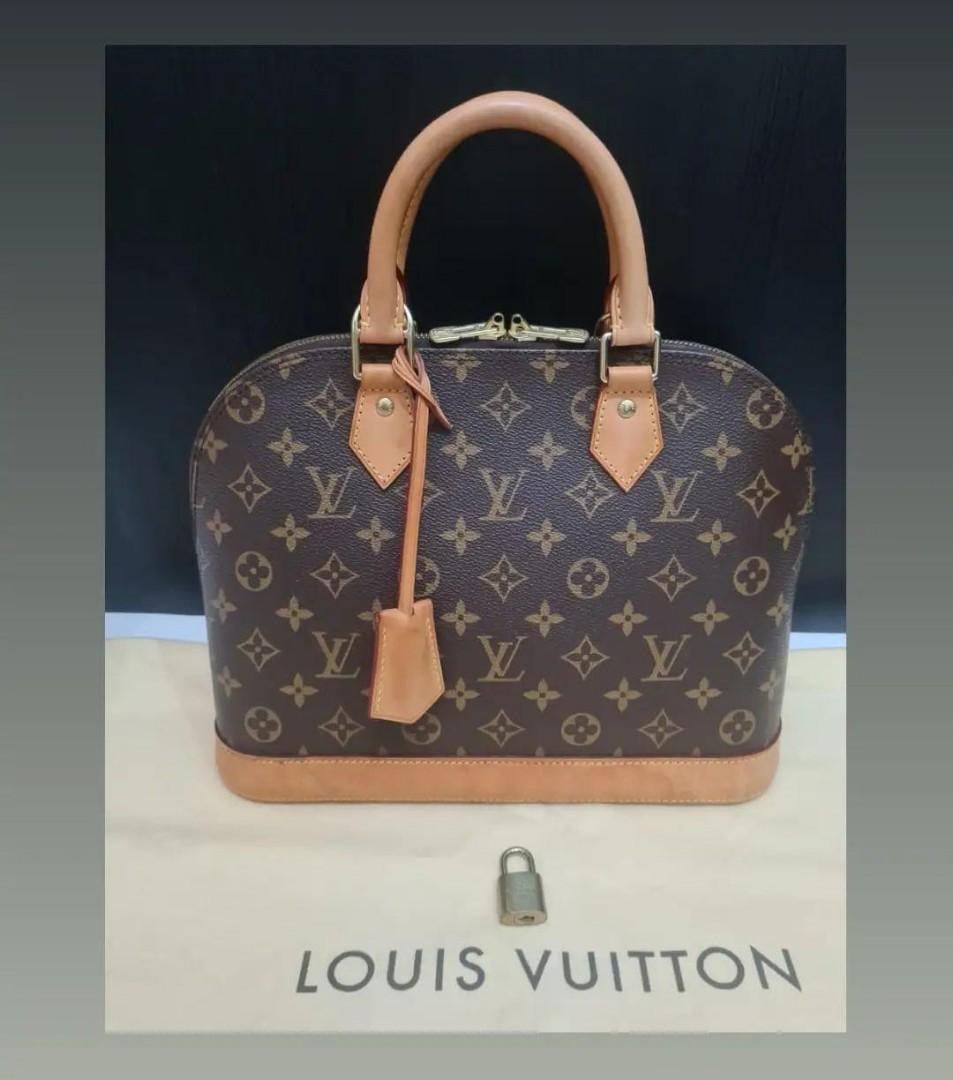 Lv Bergamo PM auth, Barang Mewah, Tas & Dompet di Carousell