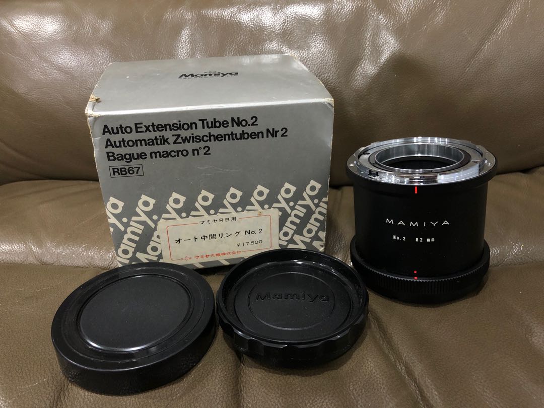 MAMIYA AUTO EXTENSION TUBE NO.2 82MM FOR RB67