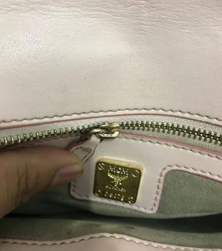 Mcm ykk on sale zipper