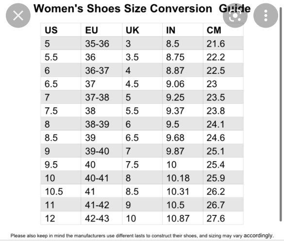 Actualizar 50 imagen michael kors flat shoes size chart   Thptnganamsteduvn