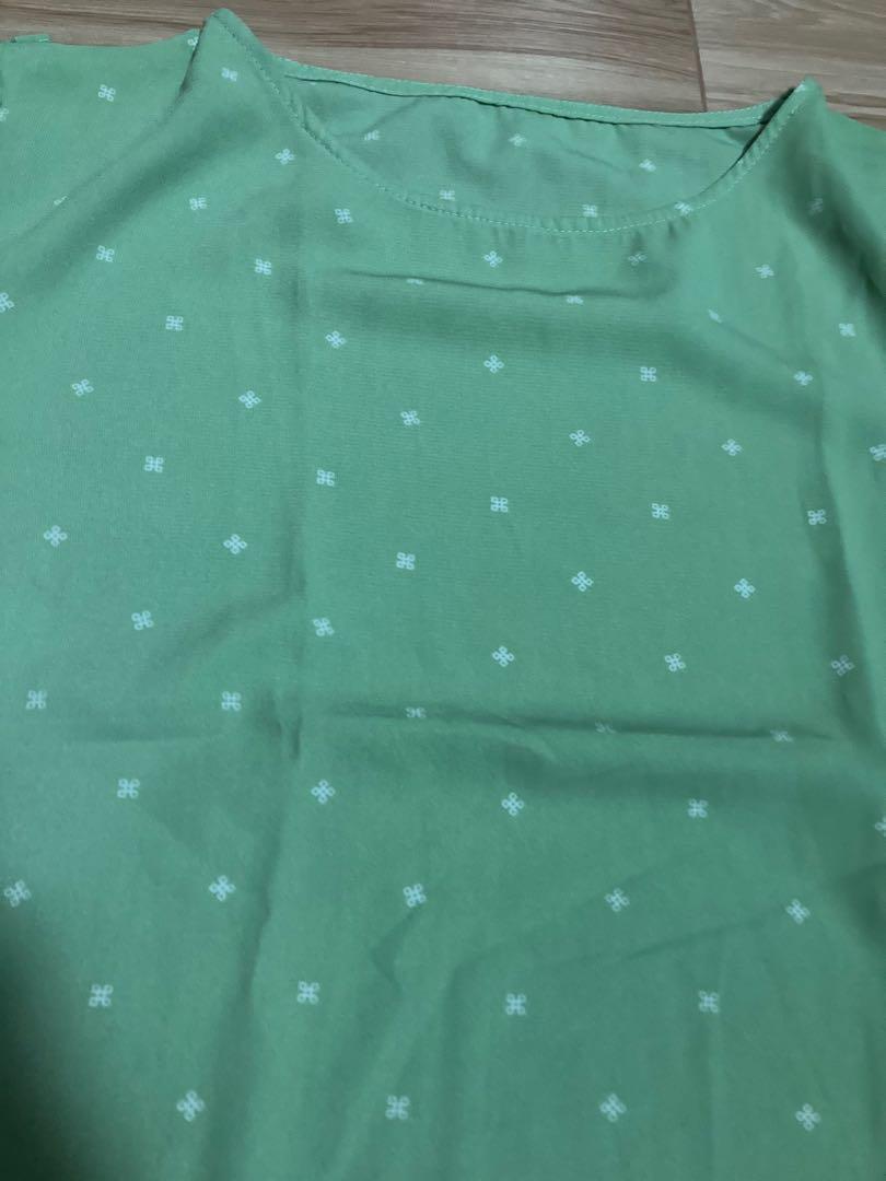 Mint green blouse (Category: Blouses) located in Quezon City. Submitted by cherish_stuff (Listing ID 1122832889, Image 2). Description: .