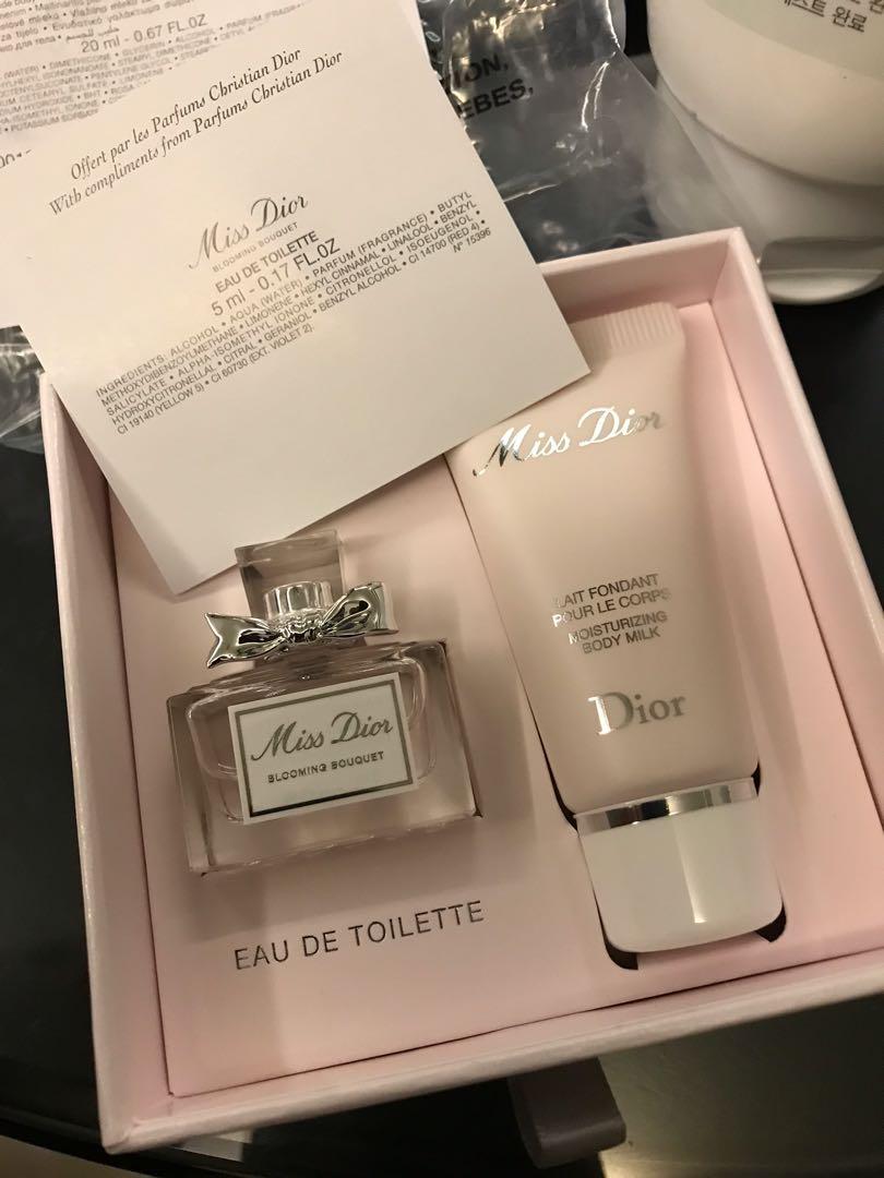 Miss dior set shop mini