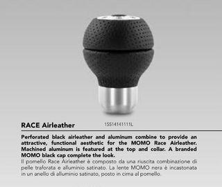 MOMO RACE Airleather Gearknob