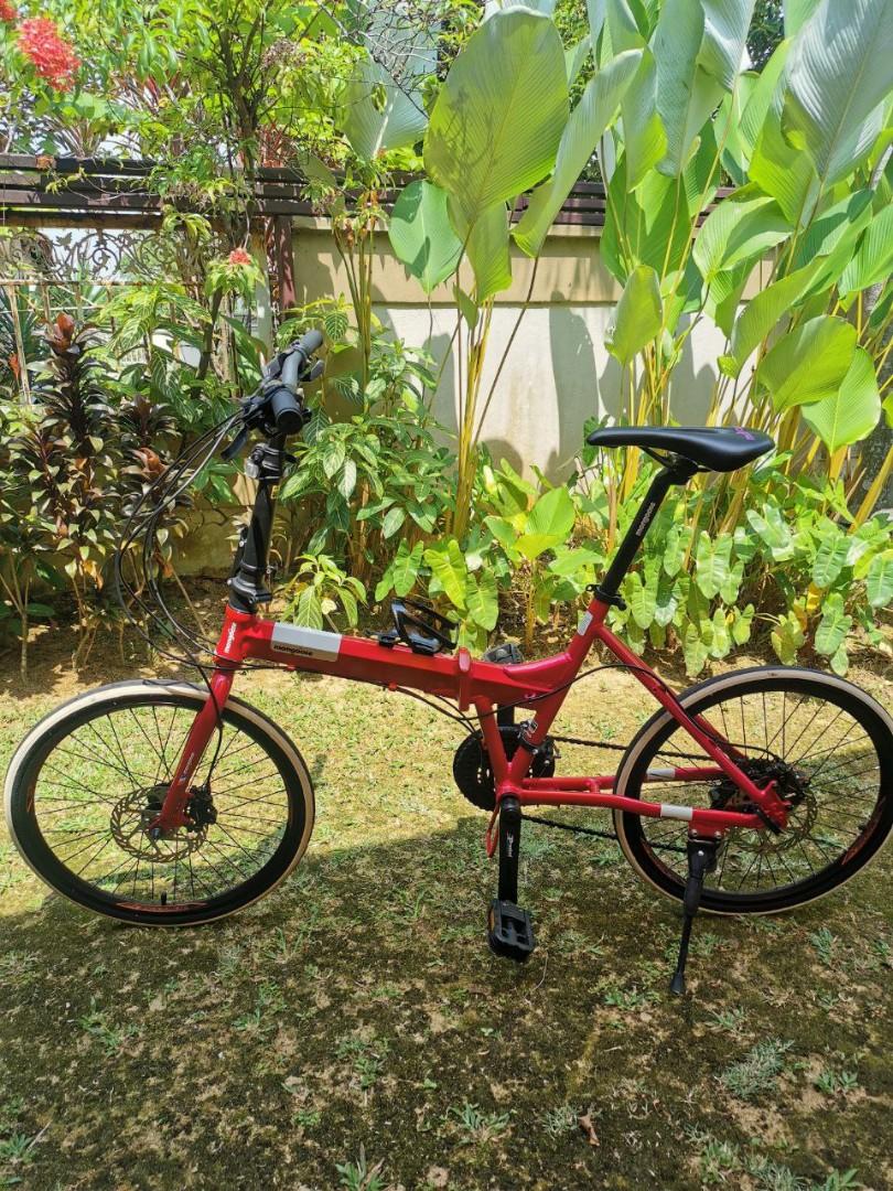Mongoose Folding Bike 20 Foldie Sports Equipment Bicycles Parts Bicycles on Carousell