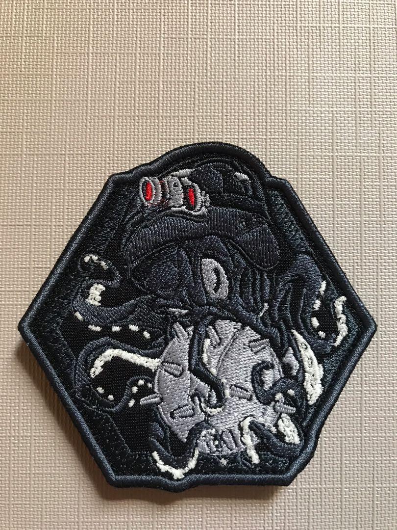 Morale Patch (Category: Vintage Collectibles) located in Singapore. Submitted by dc_louis (Listing ID 1122912060, Image 4). Description: Selling my patches collection to fund my new hobby. Price as one set (GITD). -Lion Fish -Mantan -Kraken -Polar (sold).