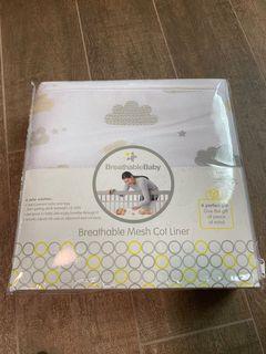 Mothercare Breathable Baby Mesh Cot Liner 4-sided - On Cloud 9