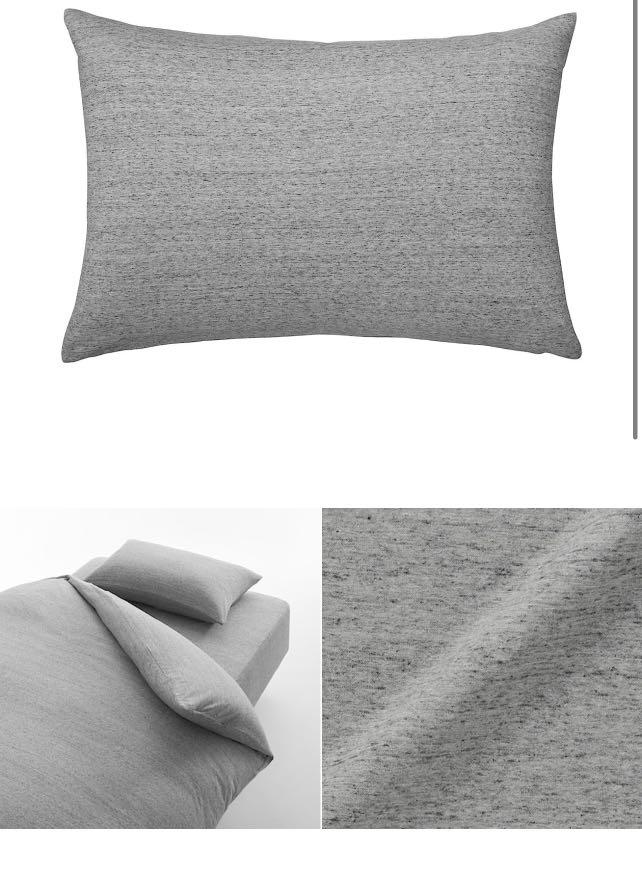 MUJI Pillow Case*2, Furniture & Home Living, Bedding & Towels on Carousell