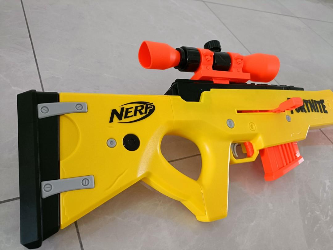 New Fortnite Nerf Gun BASR-L Sniper Blaster