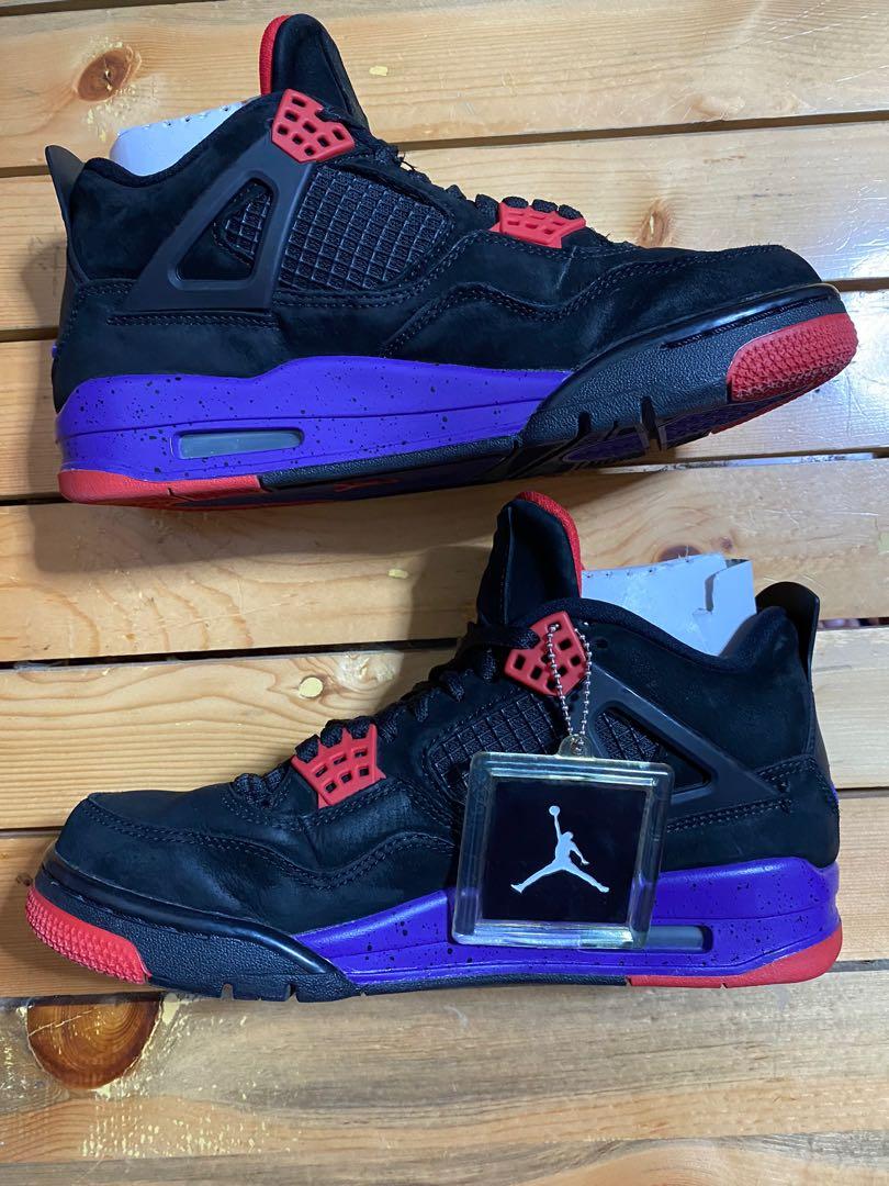 Retro Raptor 4s Nike Air Jordan 4 Retro Raptors NOT BREDS, Men's Fashion, Footwear ...
