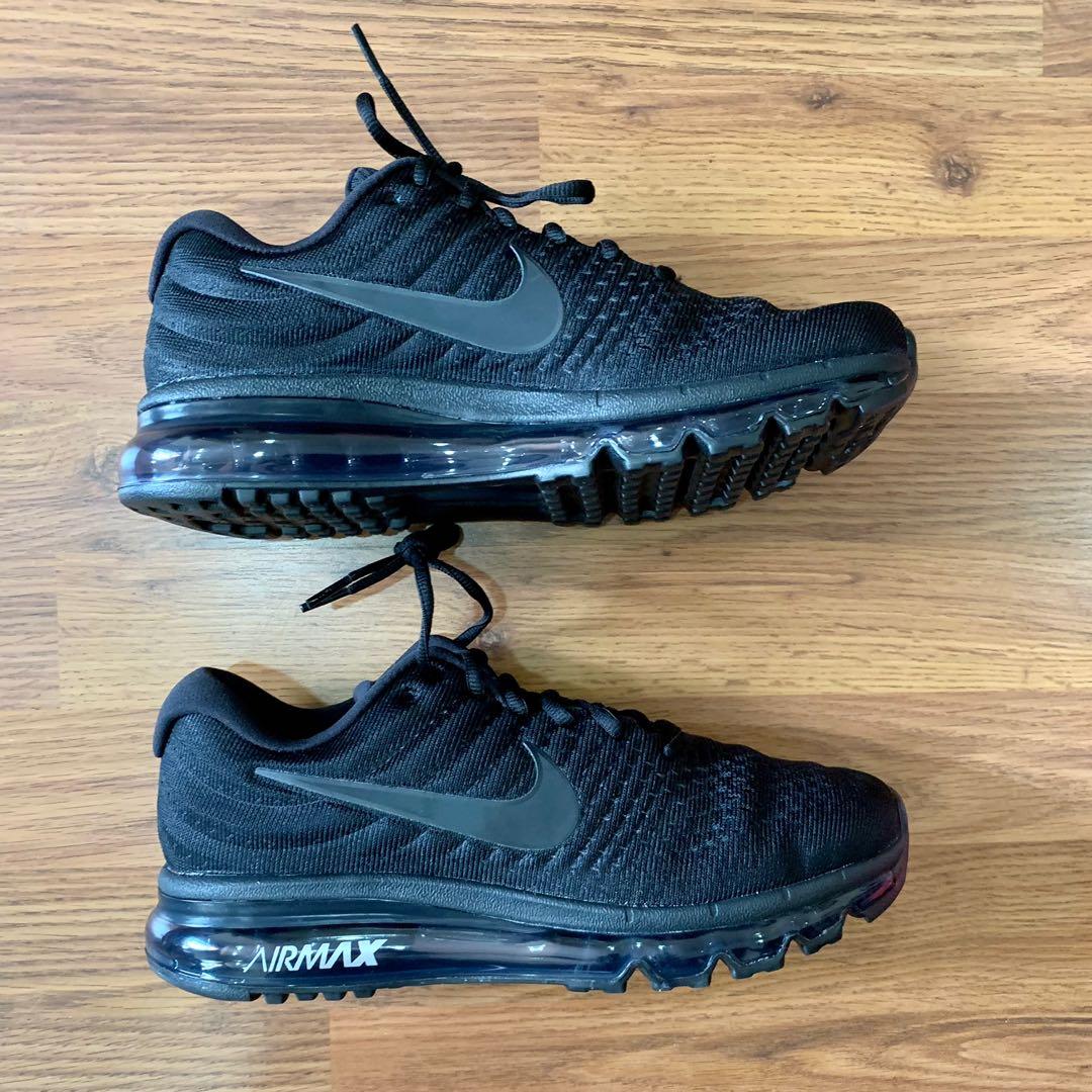 nike air max triple black 2017