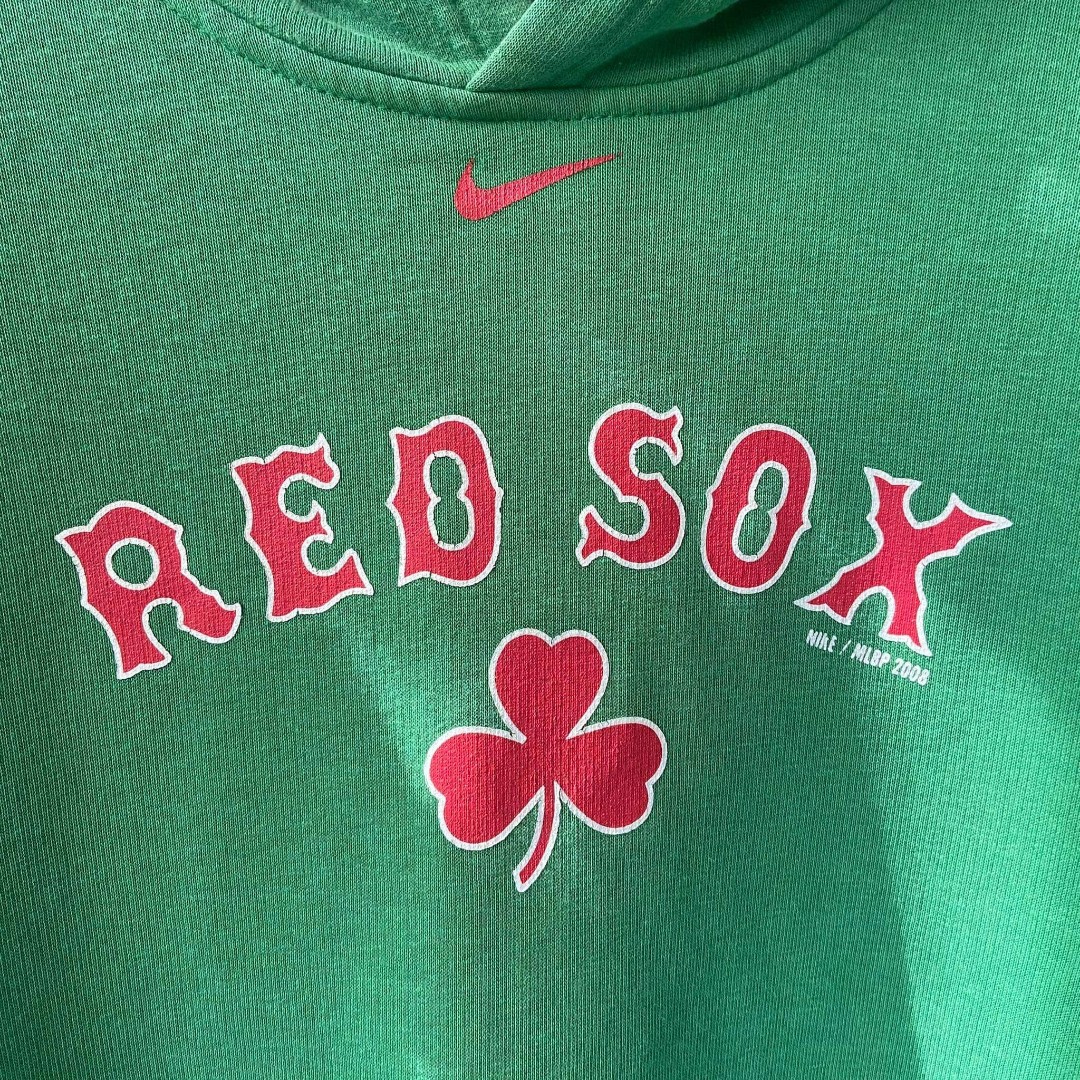 Green Nike Boston Red Sox Hoodie 