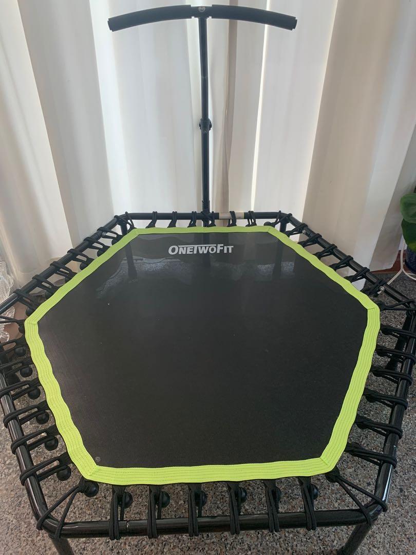 Onetwofit hotsell mini trampoline