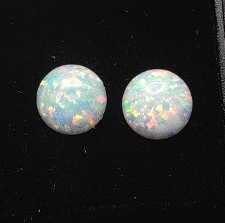Opal. Lab Grown. 7mm.
