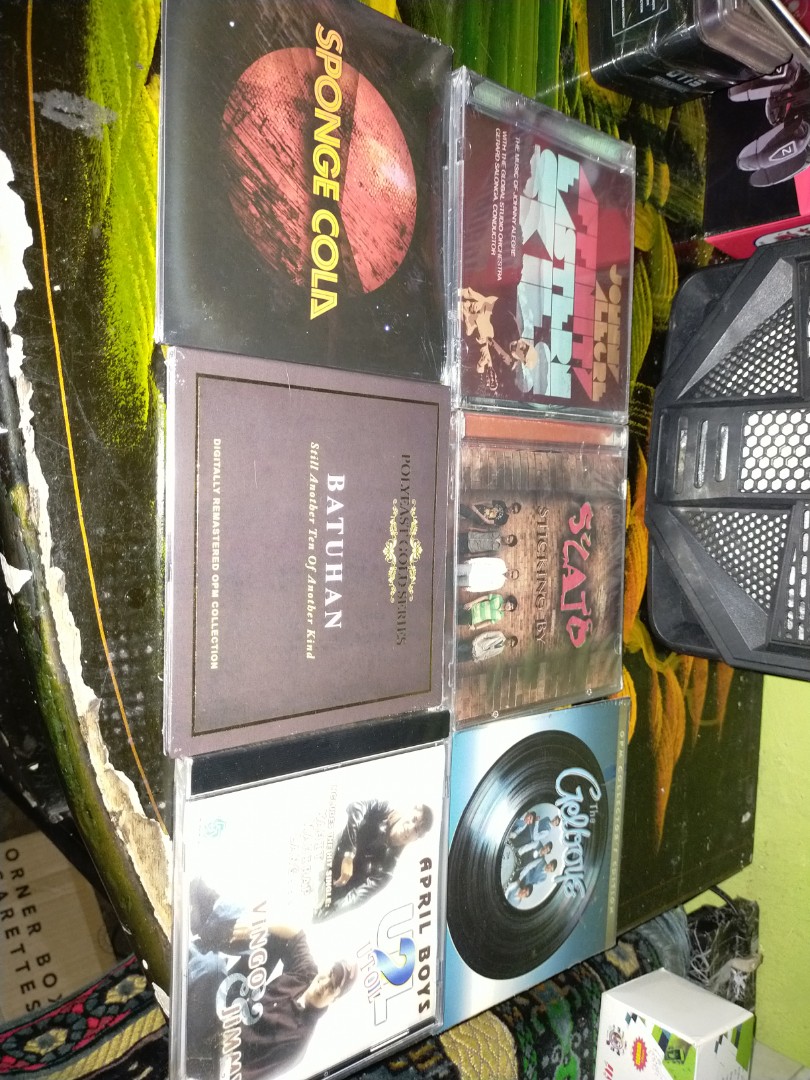 Opm Cds For Sale , Johnny Alegre,Siato,Spongecola,Batuhan,The Gelboys