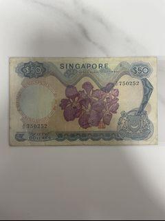 Orchid $50 GKS rare seal A prefix
