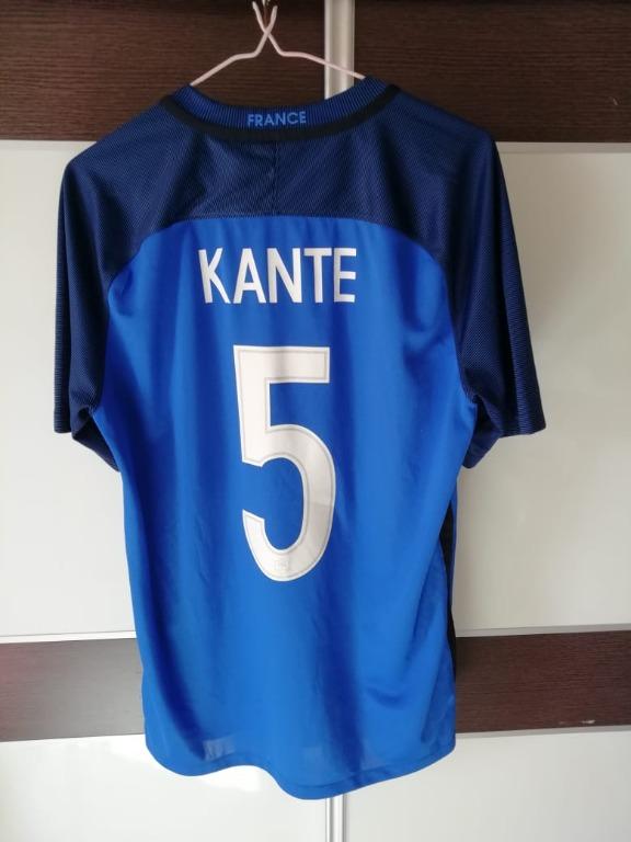 Original France Home Jersey Euro 2016 Kante 5