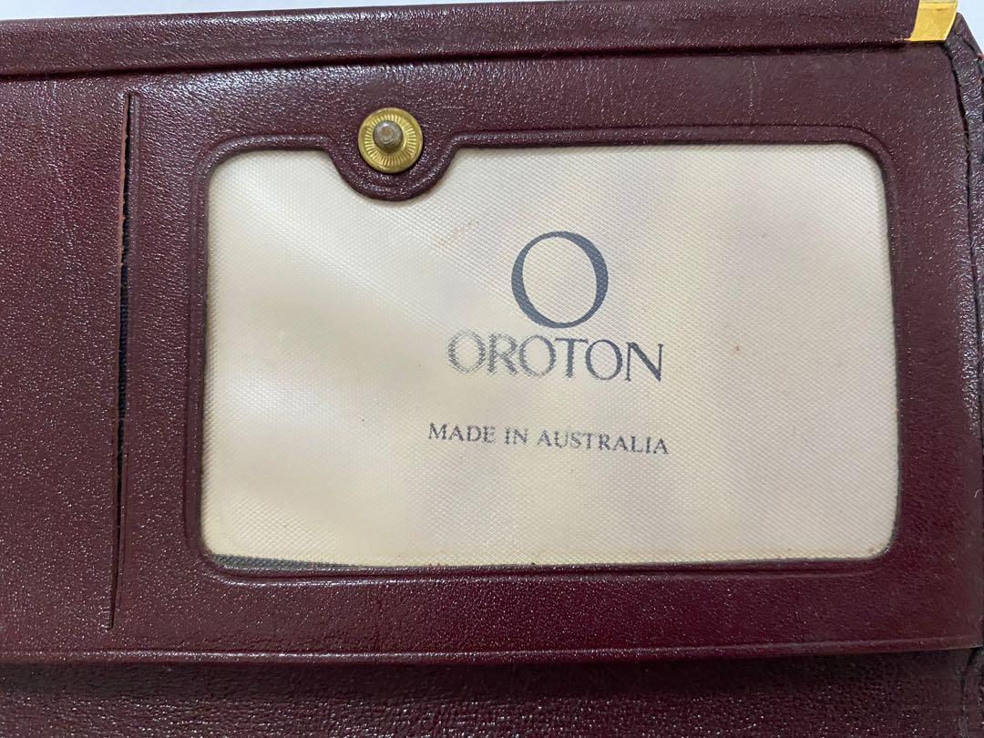 Oroton made in Australia leather wallet, Women's Fashion, Bags