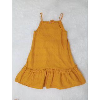 Overall/dress mustard