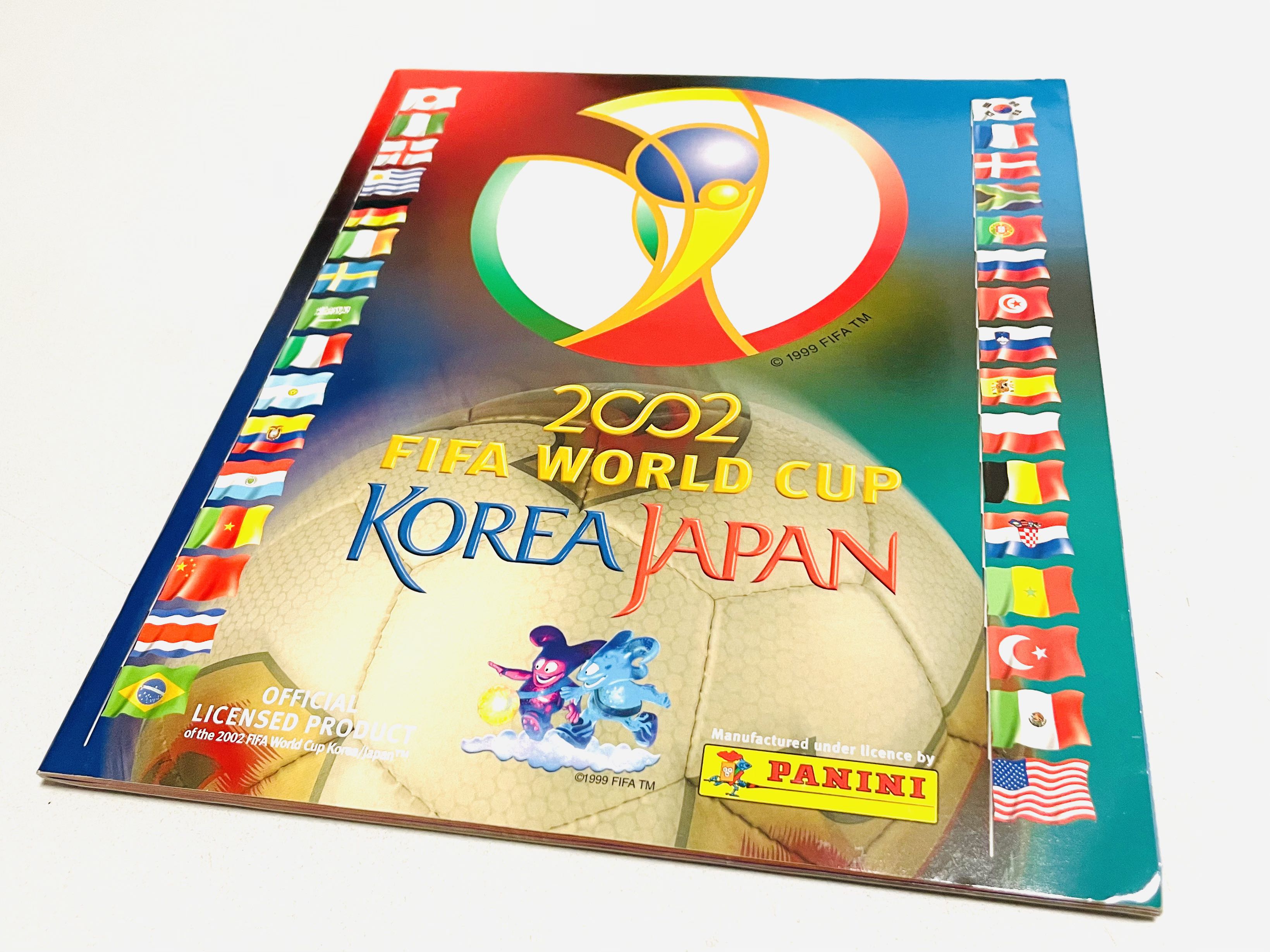Panini FIFA World Cup Korea Japan 2002 Sticker Album Complete 