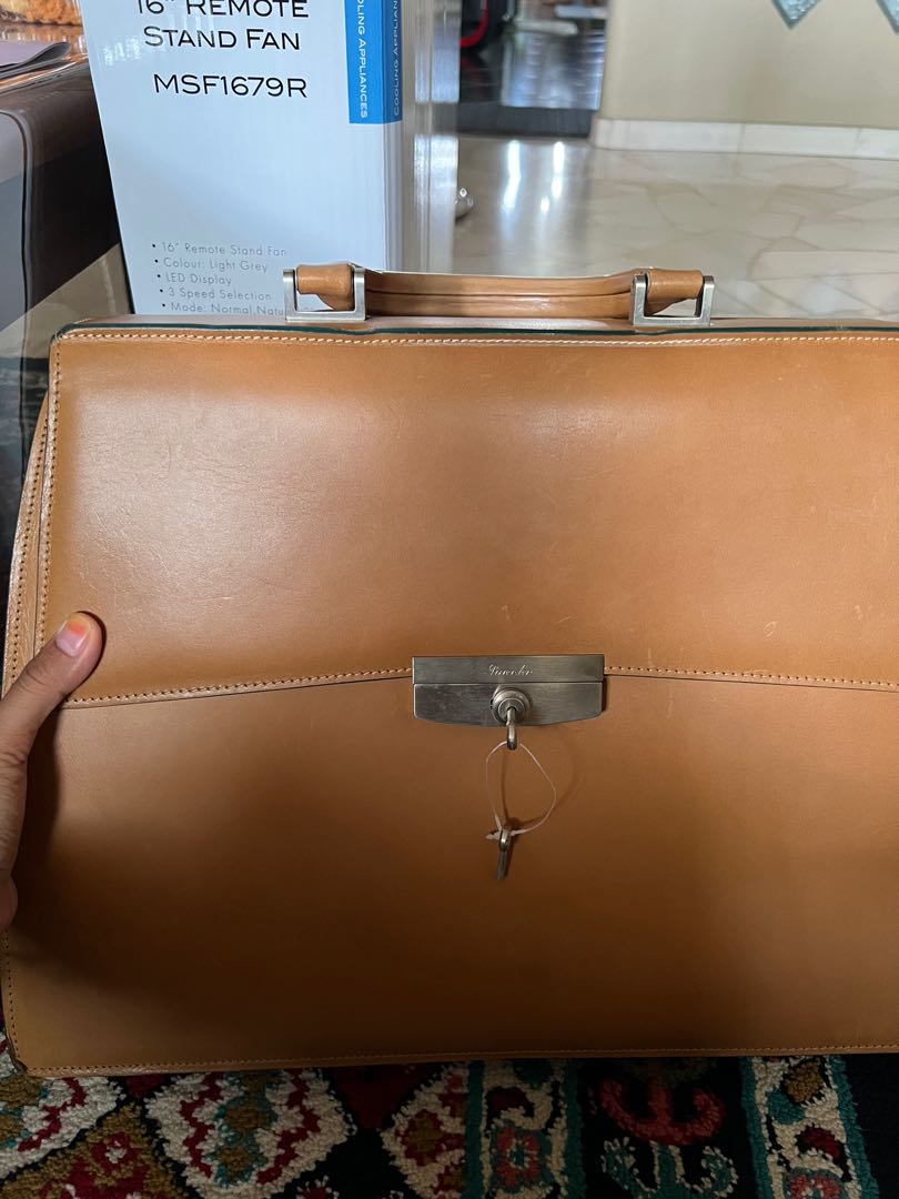 pineider briefcase
