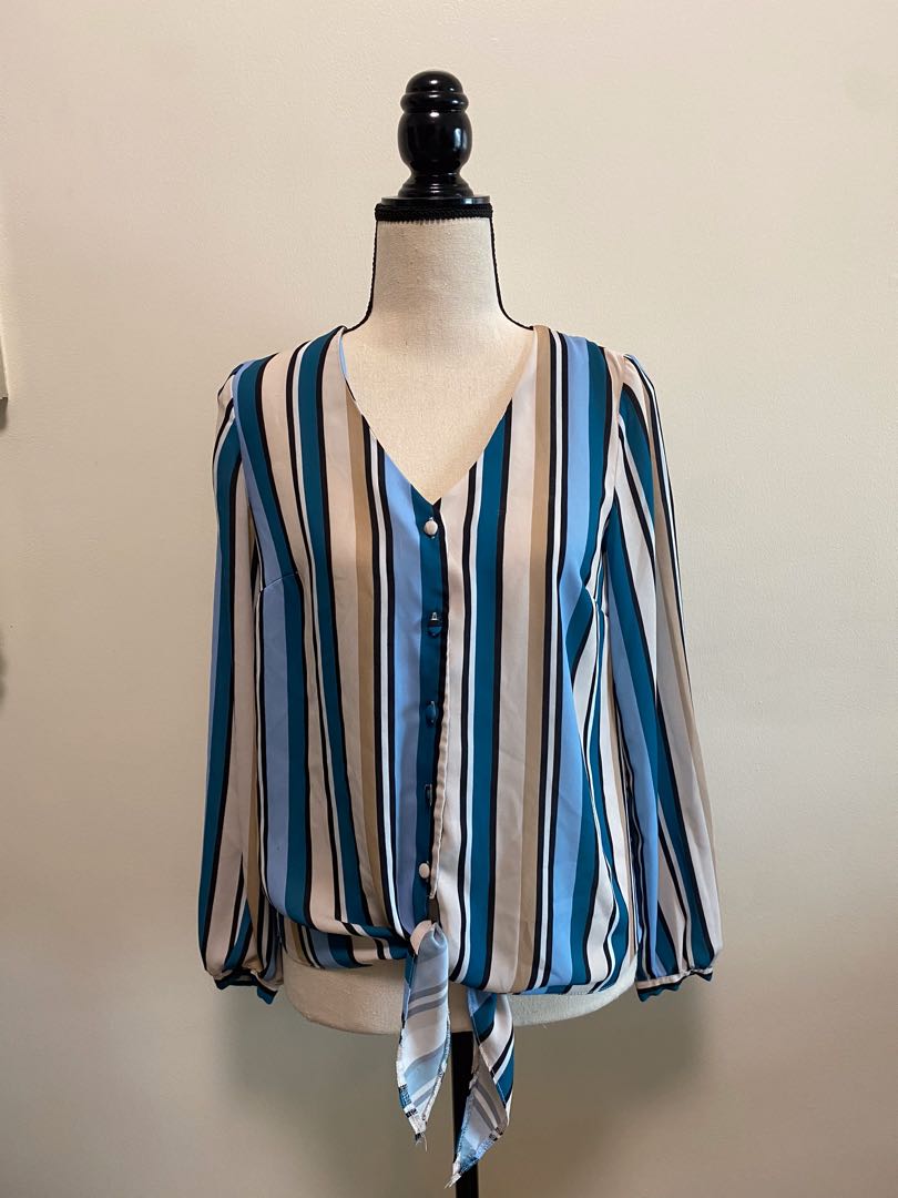 Primark Blouse, Women's Fashion, Tops, Blouses on Carousell