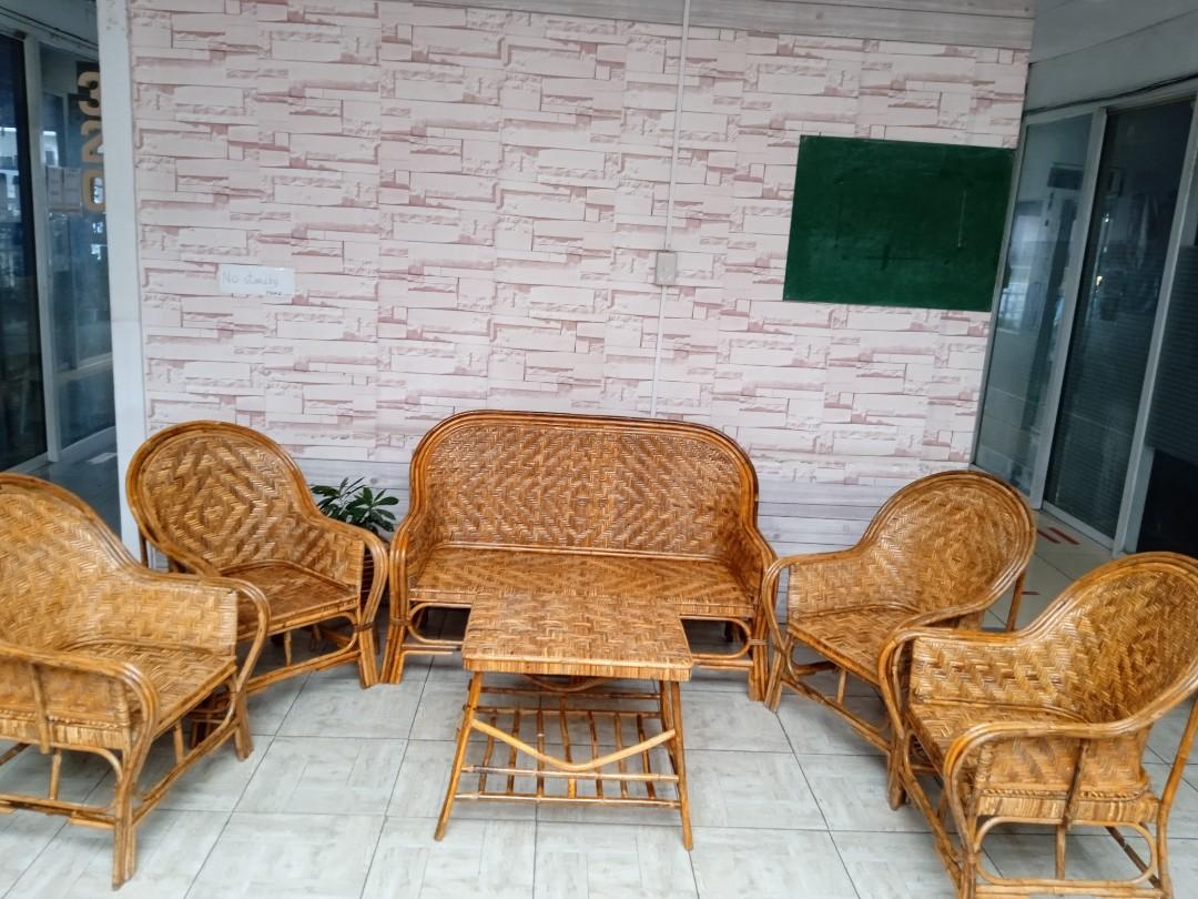 Rattan sala cheap set price