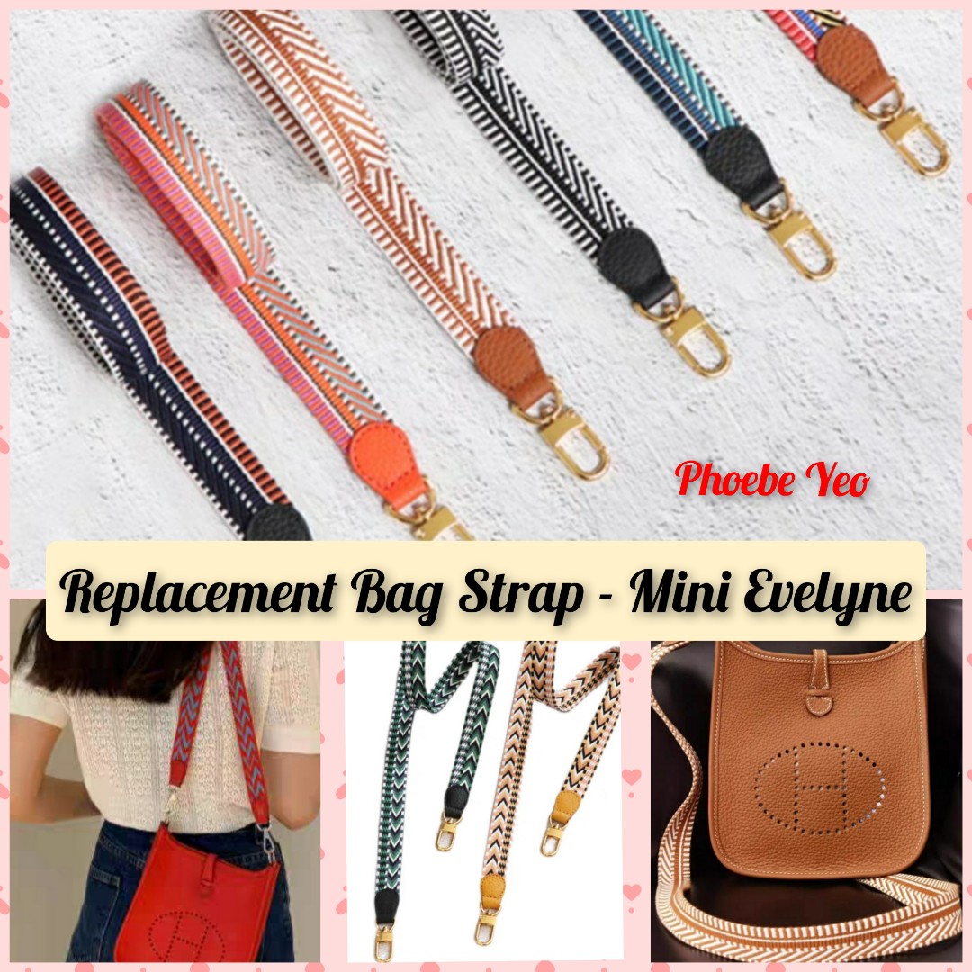 Hermes mini Evelyne sangle flipperball strap. FOC twillys, Luxury, Bags &  Wallets on Carousell