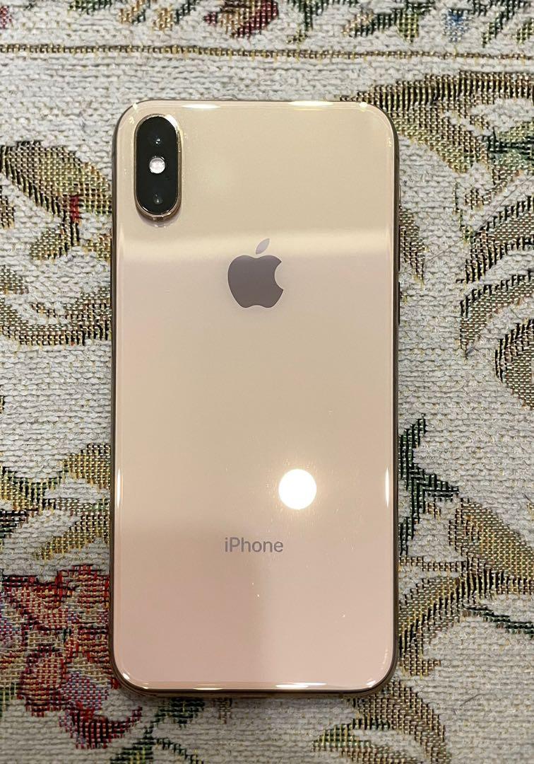 Gold iPhone XS 64GB - FULL SET, Mobile Phones & Gadgets, Mobile