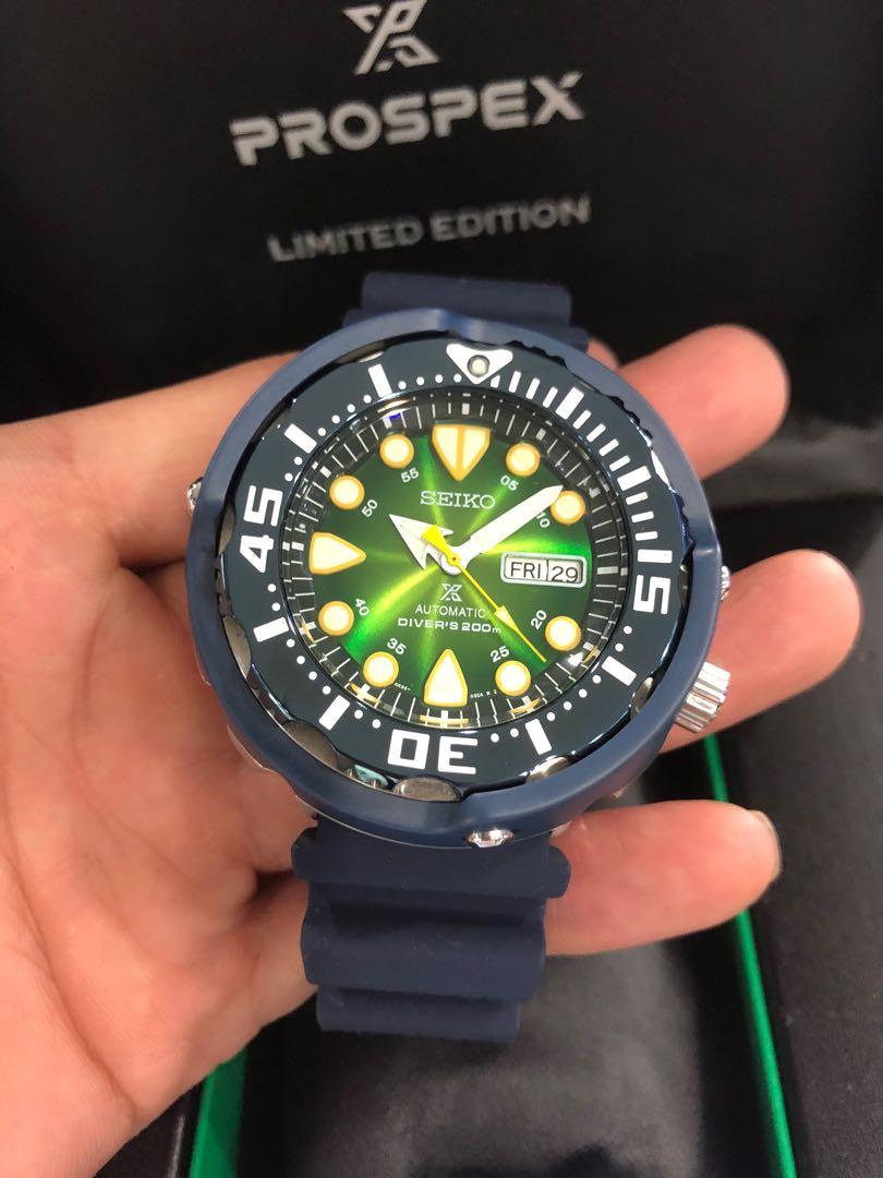 Seiko Prospex TUNA Limited Edition 1881 Piece only automatic divers 200m  srpa99k1 NICE LIMITED NUMBER , Men's Fashion, Watches & Accessories,  Watches on Carousell