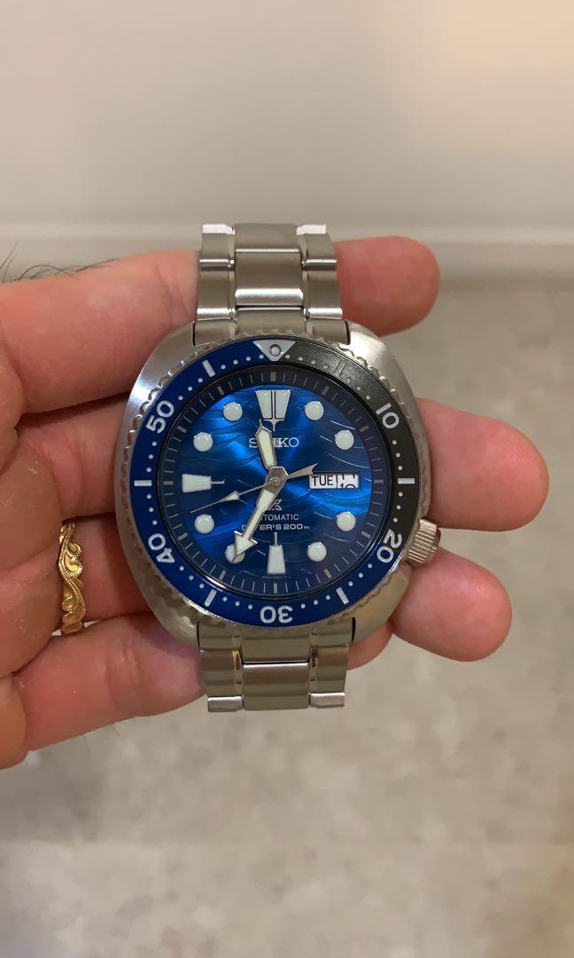 Seiko turtle save the ocean special edition, Men's Fashion, Watches &  Accessories, Watches on Carousell