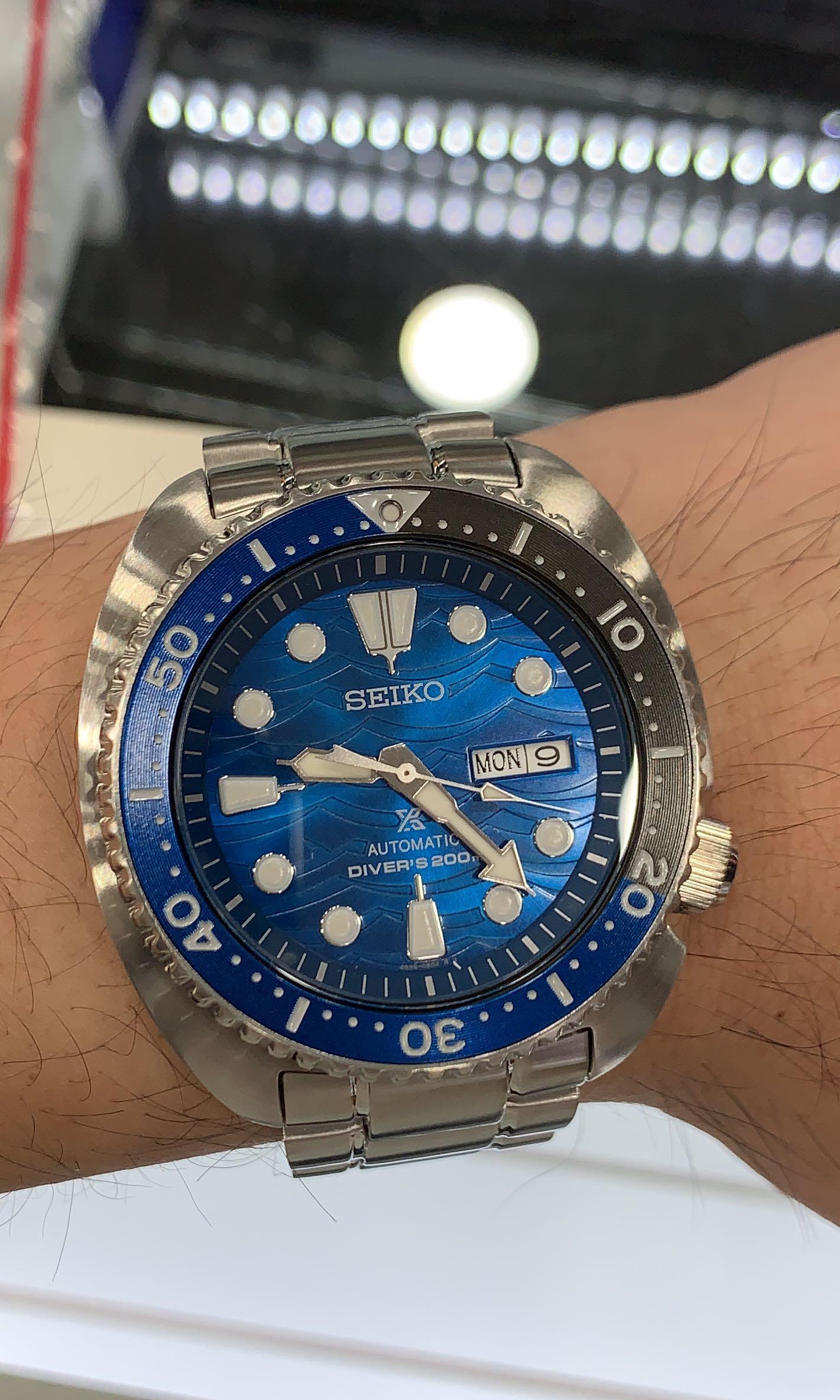 seiko turtle save the ocean