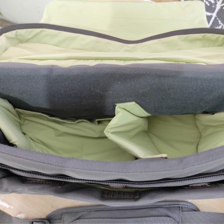 Sling / shoulder camera bag (Category: Camera Bags & Carriers) located in Angeles City. Submitted by rochelleaguilar (Listing ID 1122857107, Image 3). Description: Never used sling / shoulder gadget bag by AHA: Urban Styles. Holds a variety of compact gear. Lightweight, water resistant. Padded with detachable interior dividers. Zippered external and main compartment. .