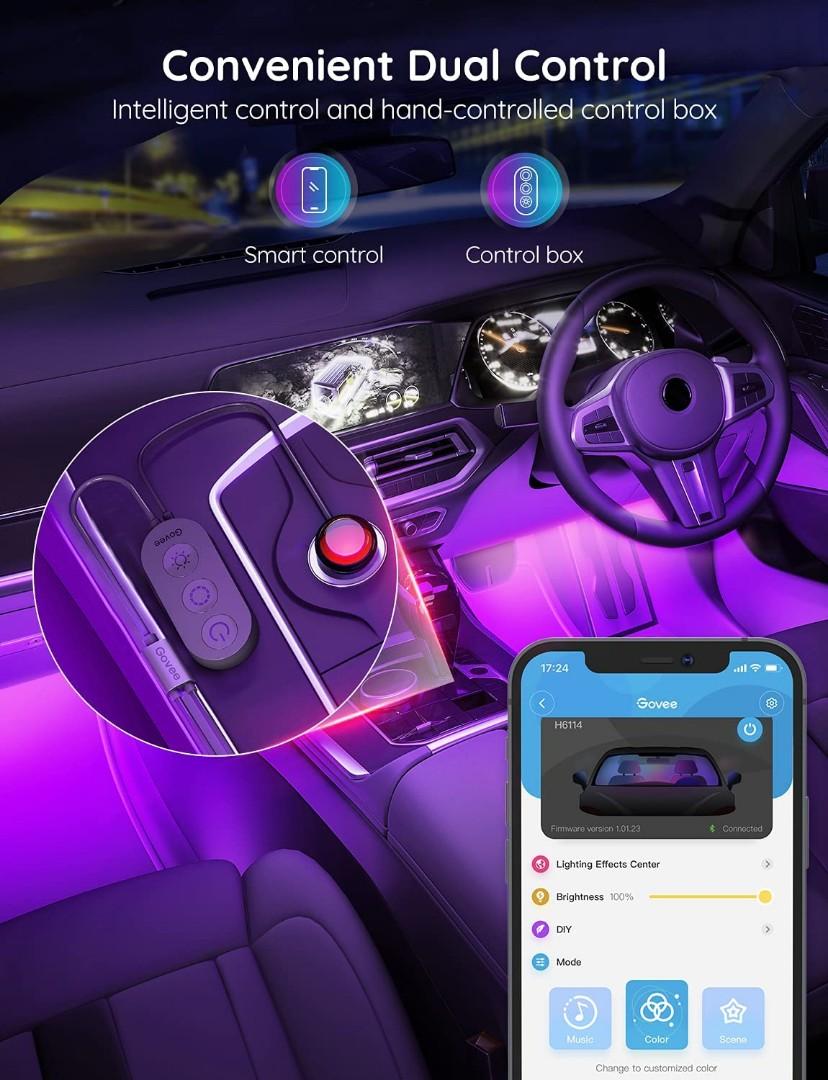 Smart Interior Car RGB lights, Car Accessories, Electronics & Lights on