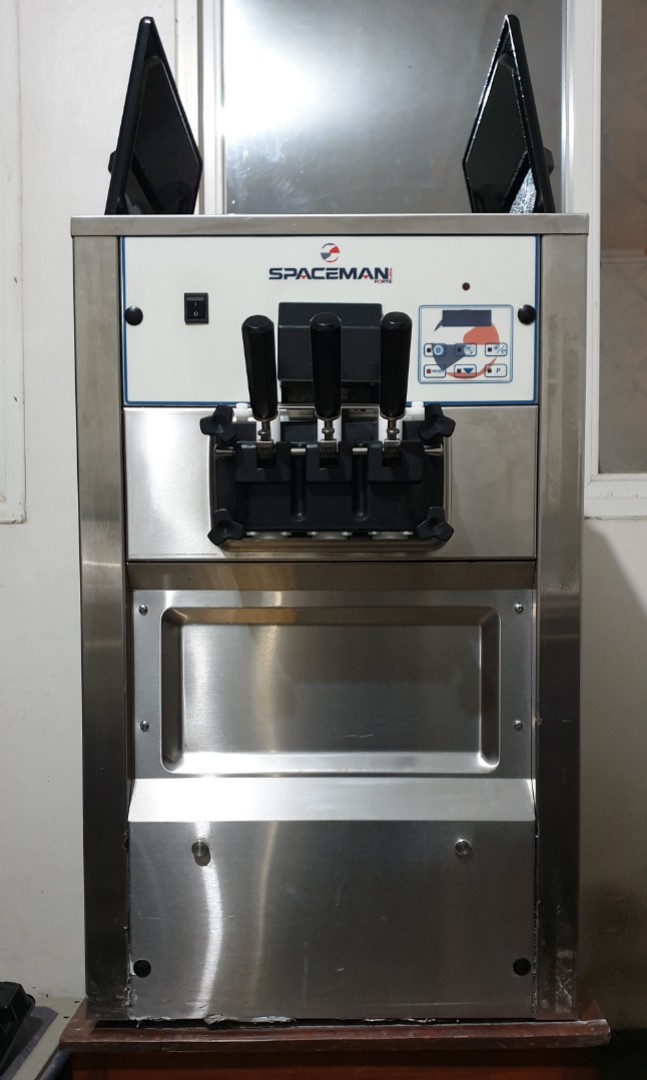 Spaceman ice cream machine manual deals