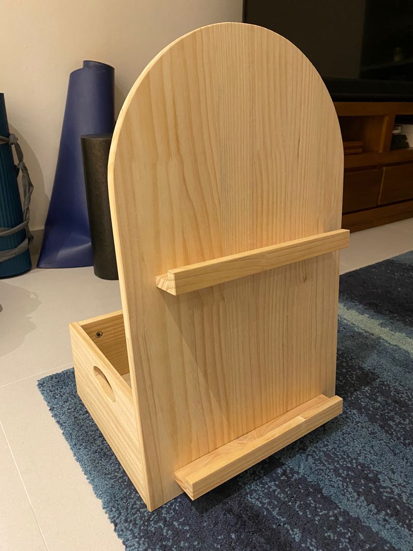 Solid wood kids bookshelf, Furniture & Home Living, Furniture, Shelves