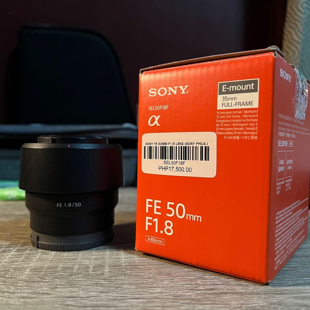 Sony fe 50MM F1.8 Lens, Photography, Lens & Kits on Carousell