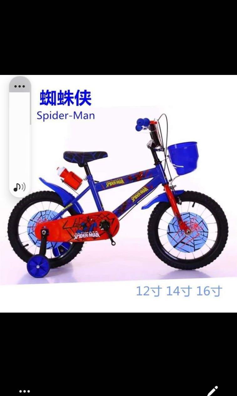 Spider man bike best sale for 7 year old
